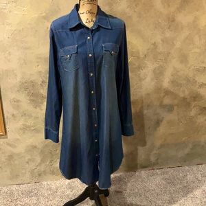 Denim dress